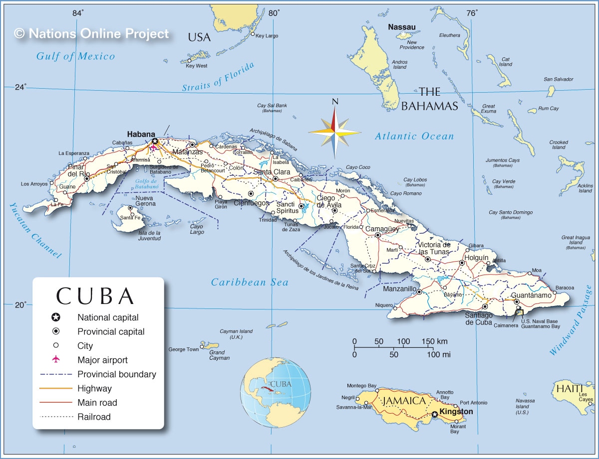 Cuba map